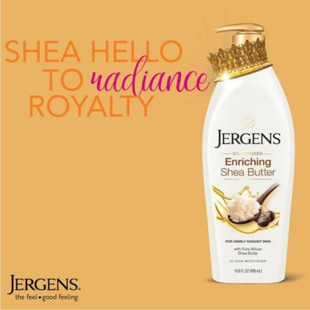 Jergens Shea Butter Comforting Scent Deep Moisturising Body Lotion