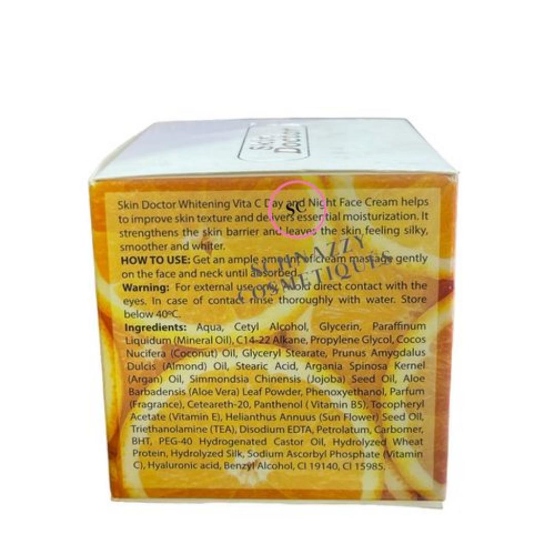 Skin doctor Whitening Facial Enhanced With Vita-C For Radiant Glow  ensures to clean and exfoliate dead skin cells for a radiant glow.