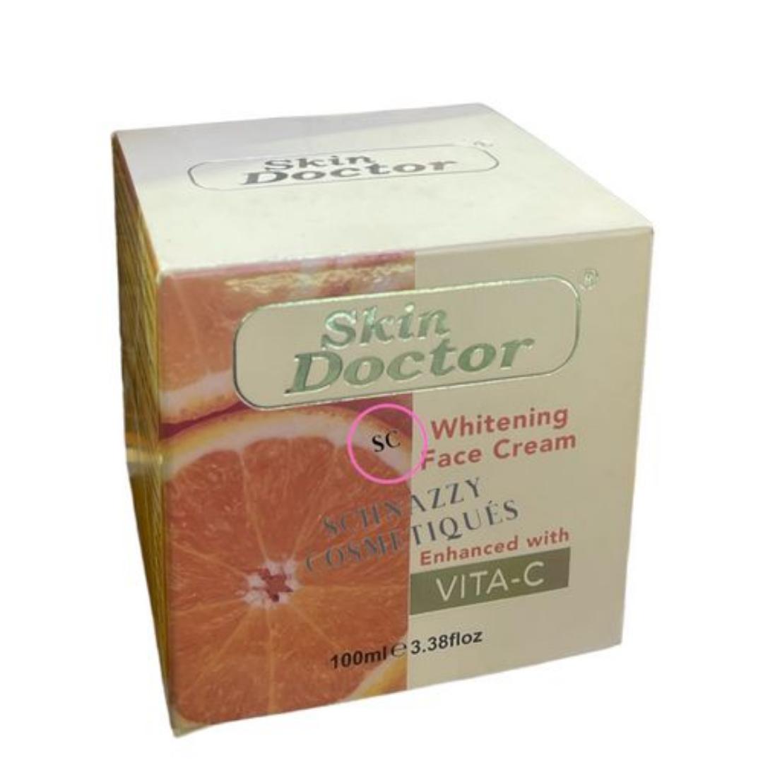 Skin doctor Whitening Facial Enhanced With Vita-C For Radiant Glow  ensures to clean and exfoliate dead skin cells for a radiant glow.