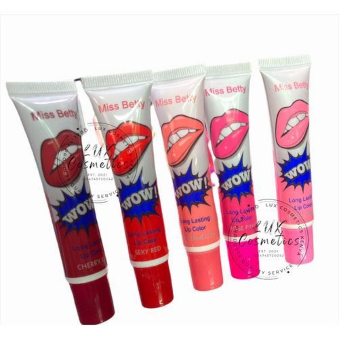 Miss Betty Peel Off Lip Stain Long Lasting Waterproof Lip Color Tattoo