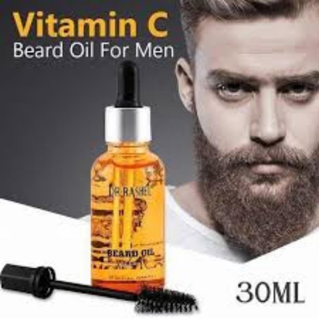 Dr Rashel Mustache Beard Growth Oil With VitaminC Clear Skin  Apply this beard growth essence once or twice daily to your stubble or beard and experience the beard magic.