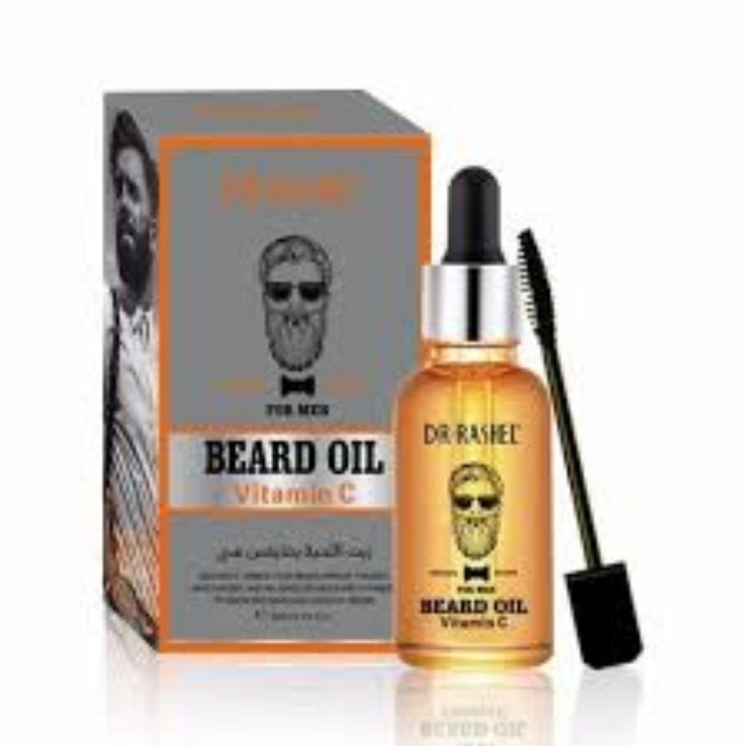 Dr Rashel Mustache Beard Growth Oil With VitaminC Clear Skin  Apply this beard growth essence once or twice daily to your stubble or beard and experience the beard magic.