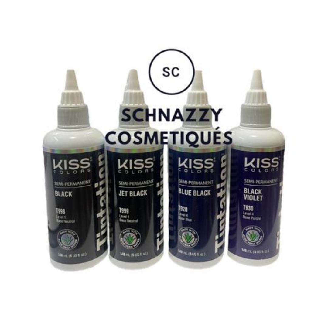 Kiss Tintation Semi-Permanent Hair Color Treatment 148 ML is a Semi-Permanent Hair Color Treatment for those who wish to be bold with their hair without compromising hair health. With 48 mixable, vivi