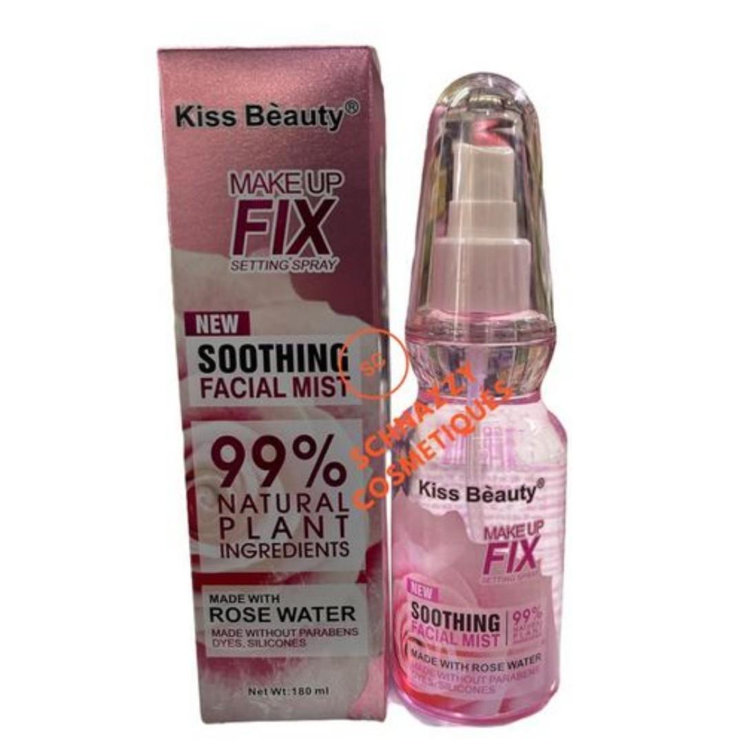 Kiss Beauty Make Up Fix Setting Mist - Lightweight Long Lasting Makeup  adds that perfect touch to your makeup and lets your makeup last longer view 5