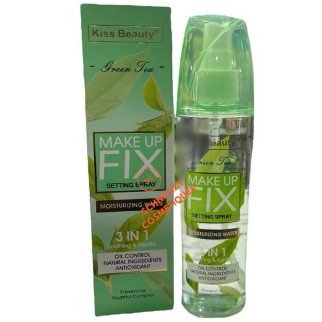 Kiss Beauty Make Up Fix Setting Mist - Lightweight Long Lasting Makeup  adds that perfect touch to your makeup and lets your makeup last longer view 4