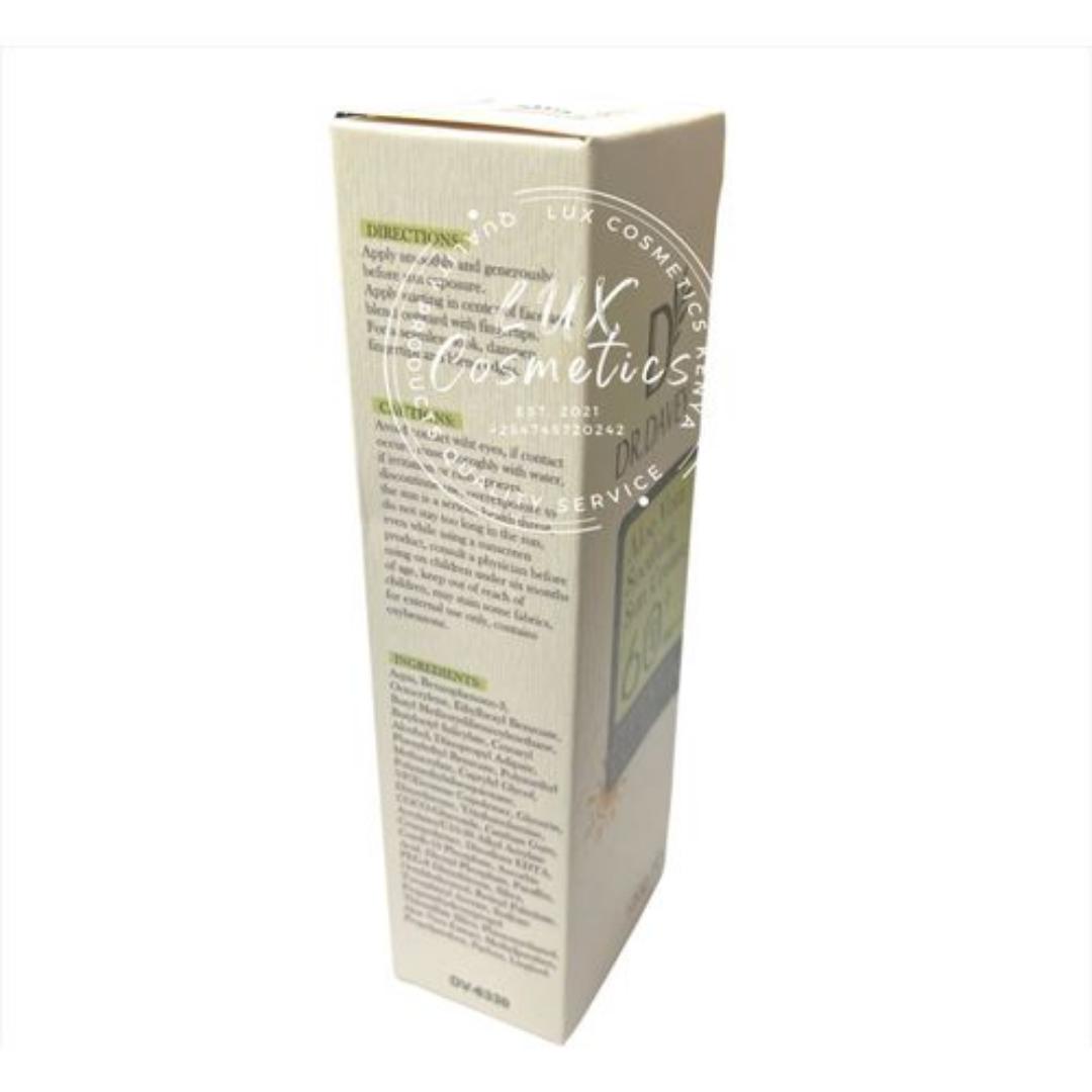 DR DAVEY Aloe Vera Soothing High Protect Sun Cream UVA UVB SPF 60+++  is the only proven protection against the harmful effects of the UV rays on our skin. Sun damage is the one enemy of our skin. To