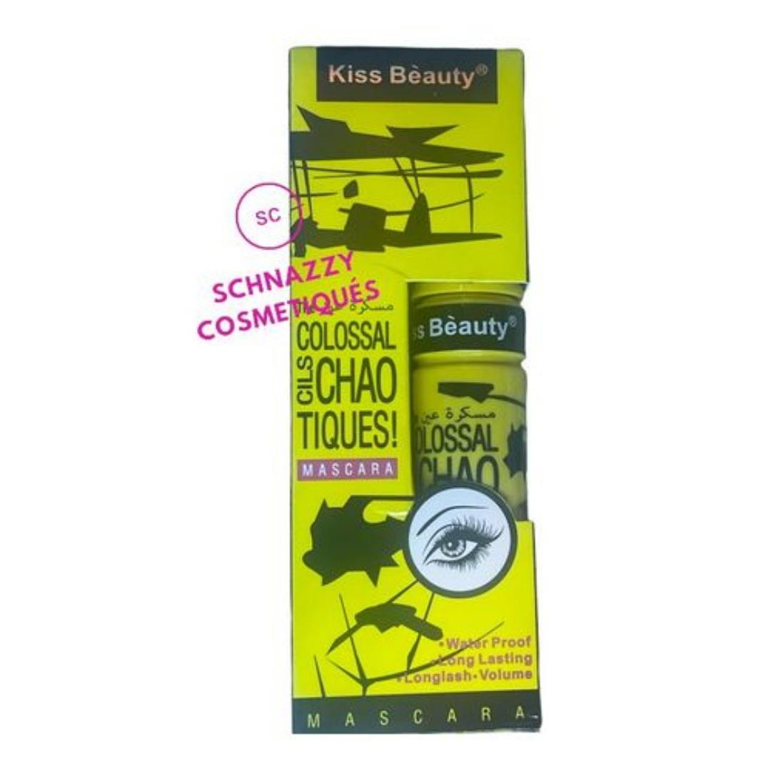 Kiss Beauty 8XL Volum Express Mega Impact Waterproof Mascara Long Thick brings out bold, fast, and colossal lashes. This volume-plumping formula is infused with 2x the collagen The signature Mega Brus