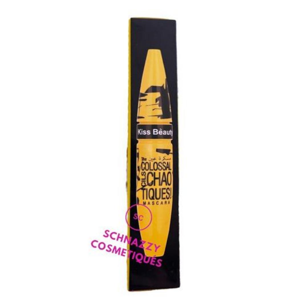 Kiss Beauty 8XL Volum Express Mega Impact Waterproof Mascara Long Thick brings out bold, fast, and colossal lashes. This volume-plumping formula is infused with 2x the collagen The signature Mega Brus view 4