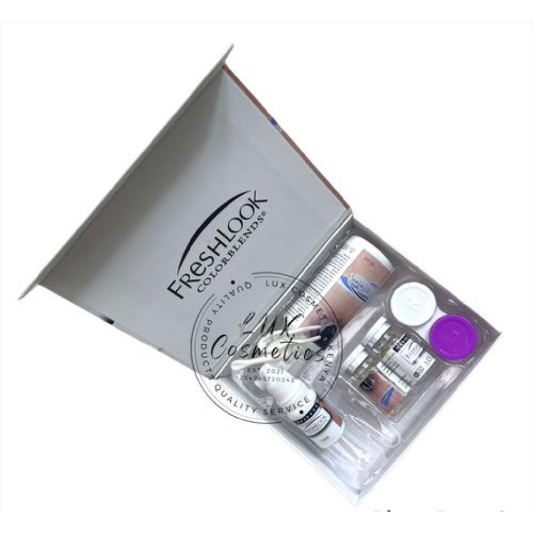 FRESH LOOK 7 in 1 Lens Kit Aesthetic Cosmetic Beauty Colored Eye Contact Lens Set Kit