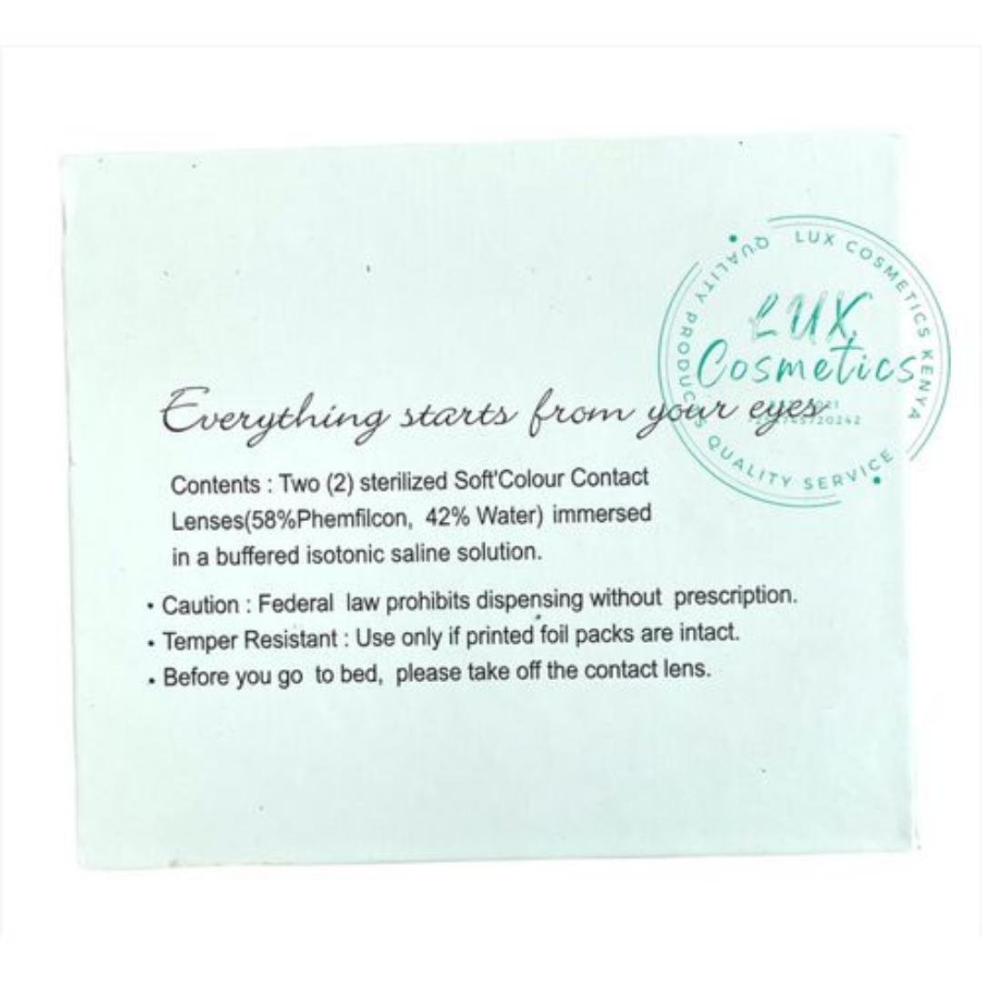 FRESH LOOK 7 in 1 Lens Kit Aesthetic Cosmetic Beauty Colored Eye Contact Lens Set Kit