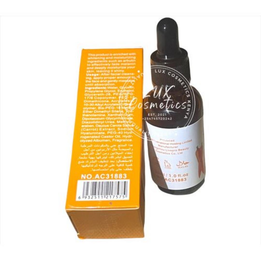 Aichun beauty Carrot Collagen Vitamin E Facial Serum Brighten Skin Blemish that brightens and deeply moisturizes dull dry skin