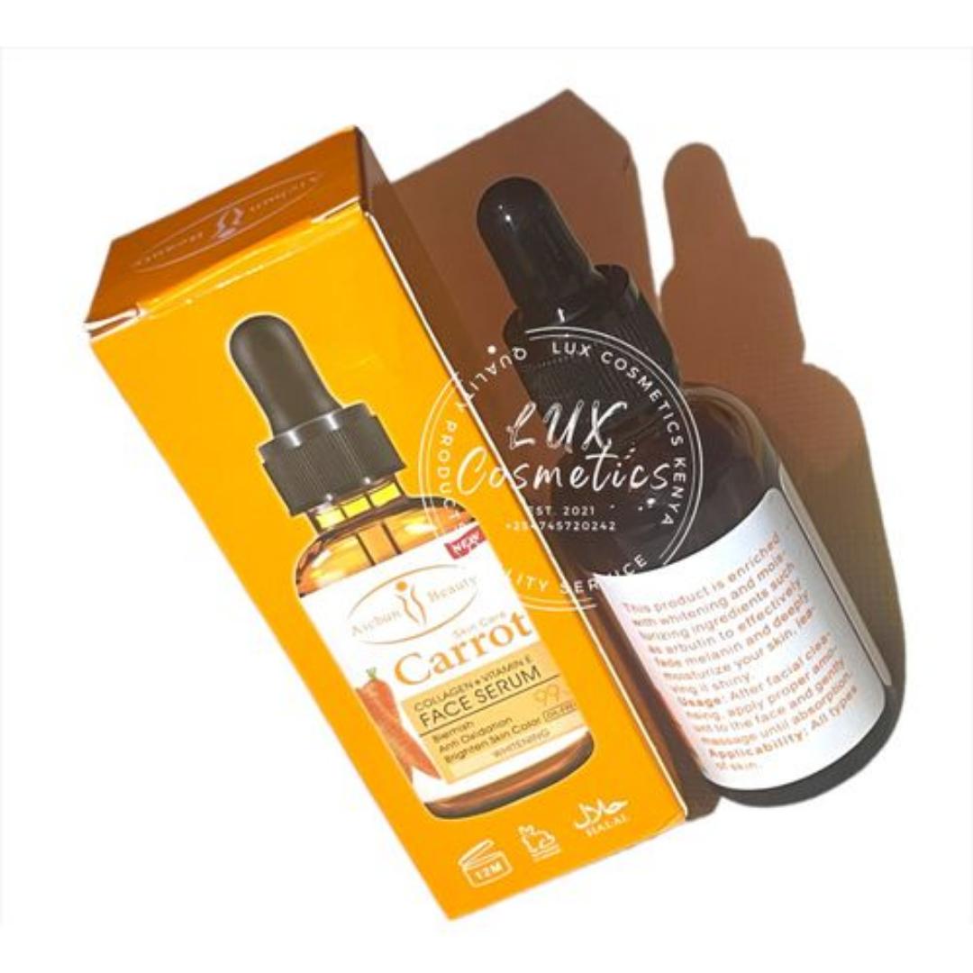 Aichun beauty Carrot Collagen Vitamin E Facial Serum Brighten Skin Blemish that brightens and deeply moisturizes dull dry skin