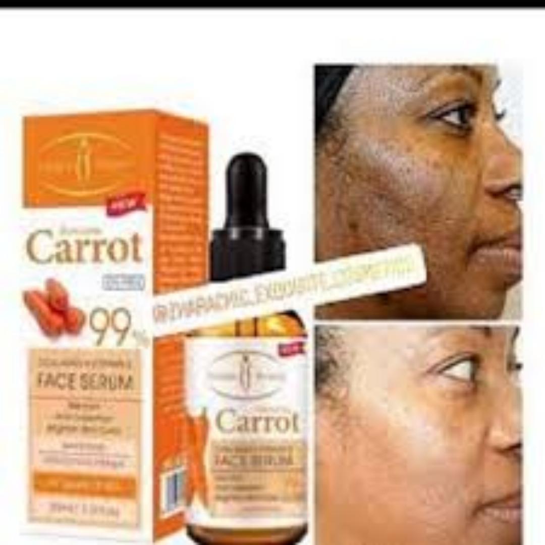 Aichun beauty Carrot Collagen Vitamin E Facial Serum Brighten Skin Blemish that brightens and deeply moisturizes dull dry skin