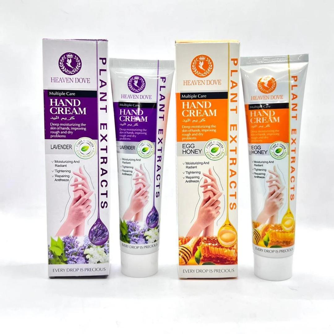 HEAVEN DOVE Hand Cream Dry Rough Hands Weak Nails Cuticles (PEARL ROSE) provides smoothness, softness and gentle.