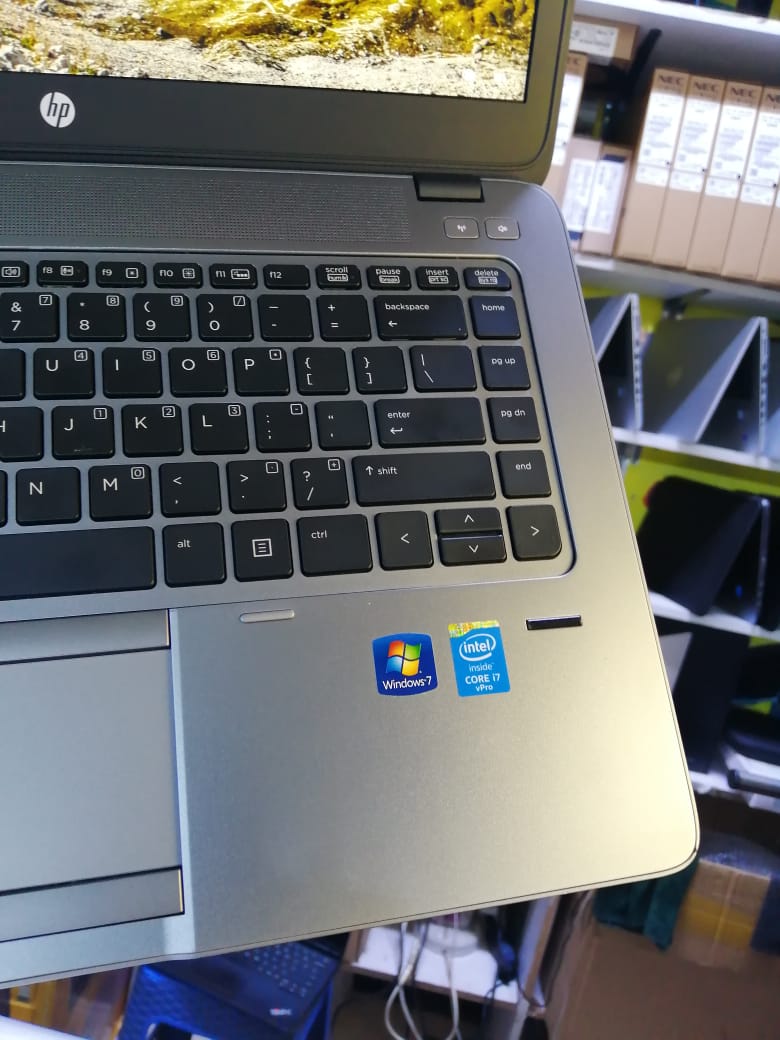 GRADE A EX UK HP ELITEBOOK 840G2 INTEL COI7 8GB RAM 500 HDD 14 INCH SPEED OF 2.6 GHz WITH 6MONTH WARANT