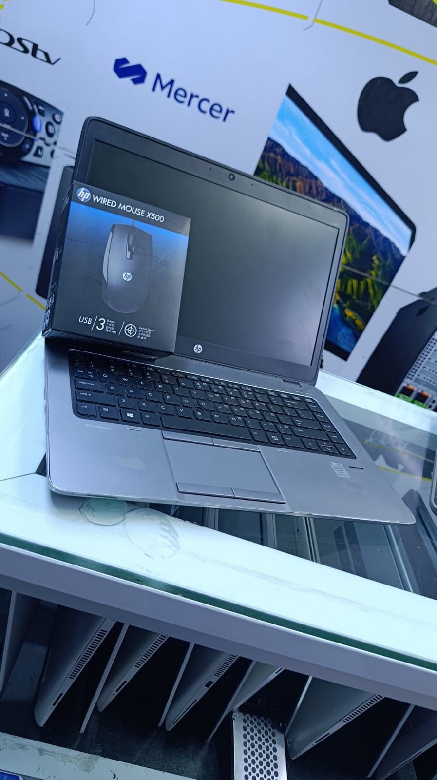 XUK (i5+8GB+256GB+Mouse) Refurbished Hp Elitebook 840 G1 Laptop - Intel Core i5 - 8GB RAM 256GB SSD Storage - 14'' Display Windows 11 Notebook Computer , 14 inch HD Screen-Windows 11 Office FREE MOUSE