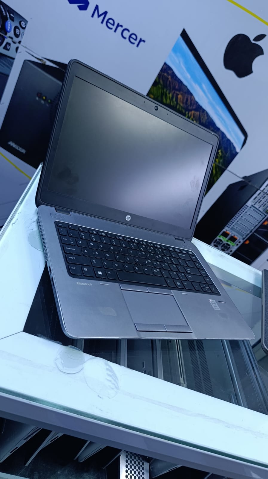XUK (i5+8GB+256GB+Mouse) Refurbished Hp Elitebook 840 G1 Laptop - Intel Core i5 - 8GB RAM 256GB SSD Storage - 14'' Display Windows 11 Notebook Computer , 14 inch HD Screen-Windows 11 Office FREE MOUSE