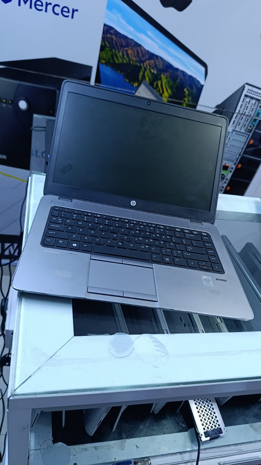 XUK (i5+8GB+256GB+Mouse) Refurbished Hp Elitebook 840 G1 Laptop - Intel Core i5 - 8GB RAM 256GB SSD Storage - 14'' Display Windows 11 Notebook Computer , 14 inch HD Screen-Windows 11 Office FREE MOUSE