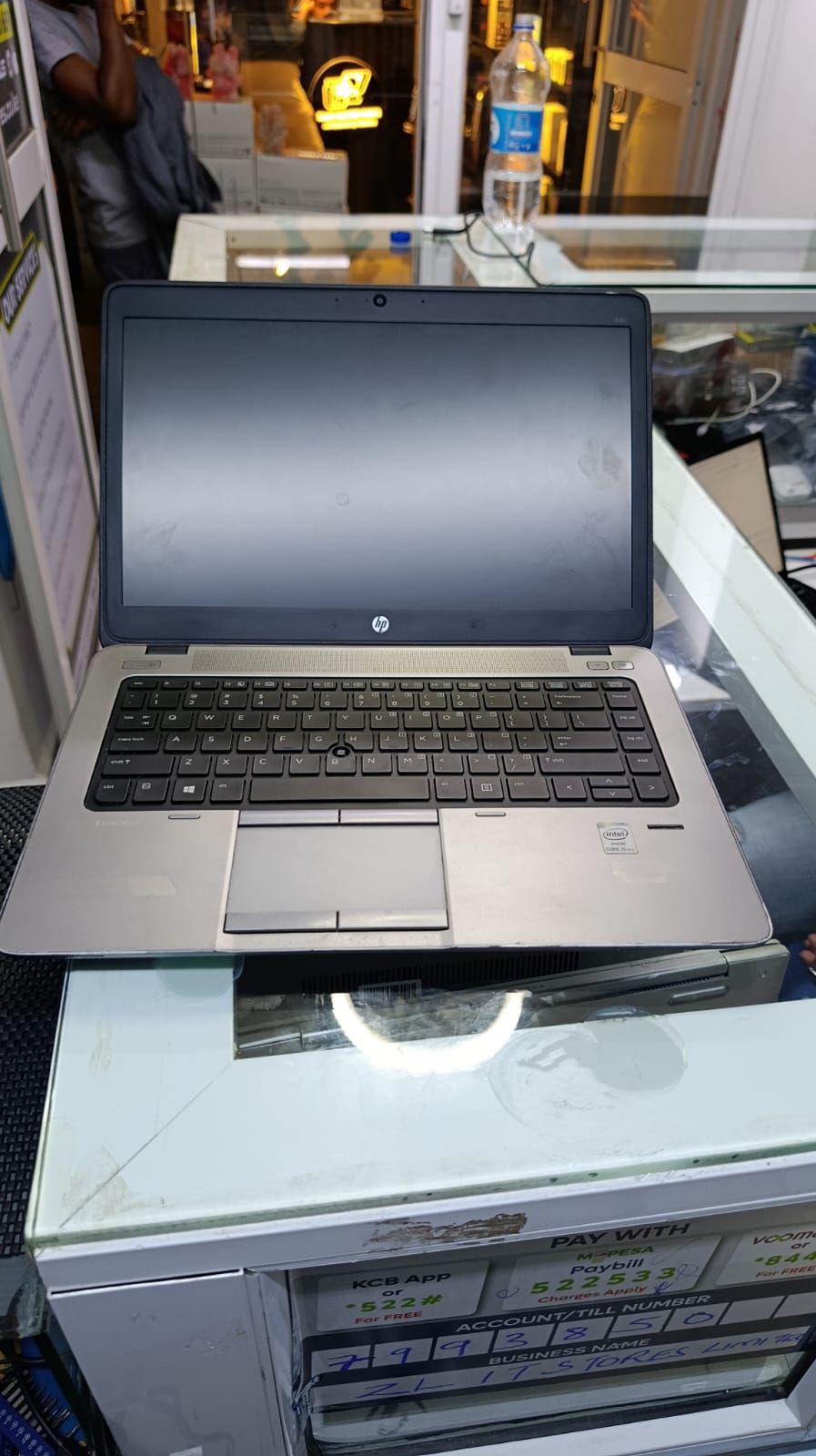 XUK (i5+8GB+256GB+Mouse) Refurbished Hp Elitebook 840 G1 Laptop - Intel Core i5 - 8GB RAM 256GB SSD Storage - 14'' Display Windows 11 Notebook Computer , 14 inch HD Screen-Windows 11 Office FREE MOUSE