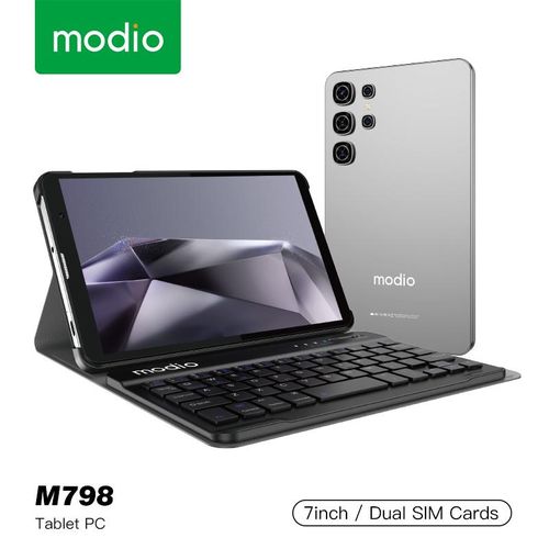 BRAND NEW -MODIO  M798 Tablet PC – 8GB RAM, 512GB ROM, Dual SIM, 4G LTE, Android 13, 10.1" HD Display WITH free mouse