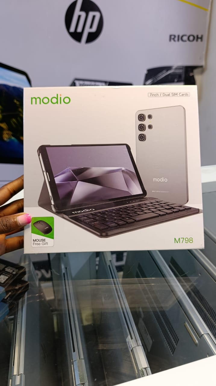 BRAND NEW -MODIO  M798 Tablet PC – 8GB RAM, 512GB ROM, Dual SIM, 4G LTE, Android 13, 10.1" HD Display WITH free mouse