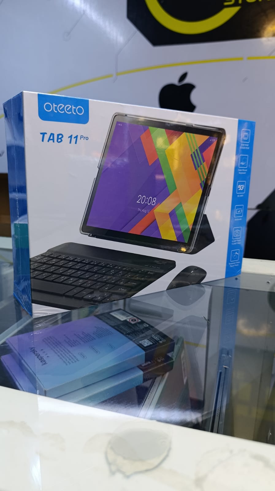 BRAND NEW Oteeto TAB 11 Pro Tablet/10.1 Inch IPS LCD/8GB RAM + 512 GB ROM/5G Network/6000 mAh/8MP Front + 13MP Rear Camera/Octa Core 1.3GHz/Android 13/Includes Keyboard,Touch Pen,Mouse