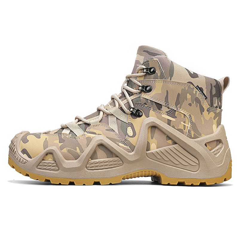 Men's Shoes Boots Ankle Bootie Jungle Boots, Hiking Boots, Desert Boots, Combat Boots, Tactical Boots, High Top Short Boots