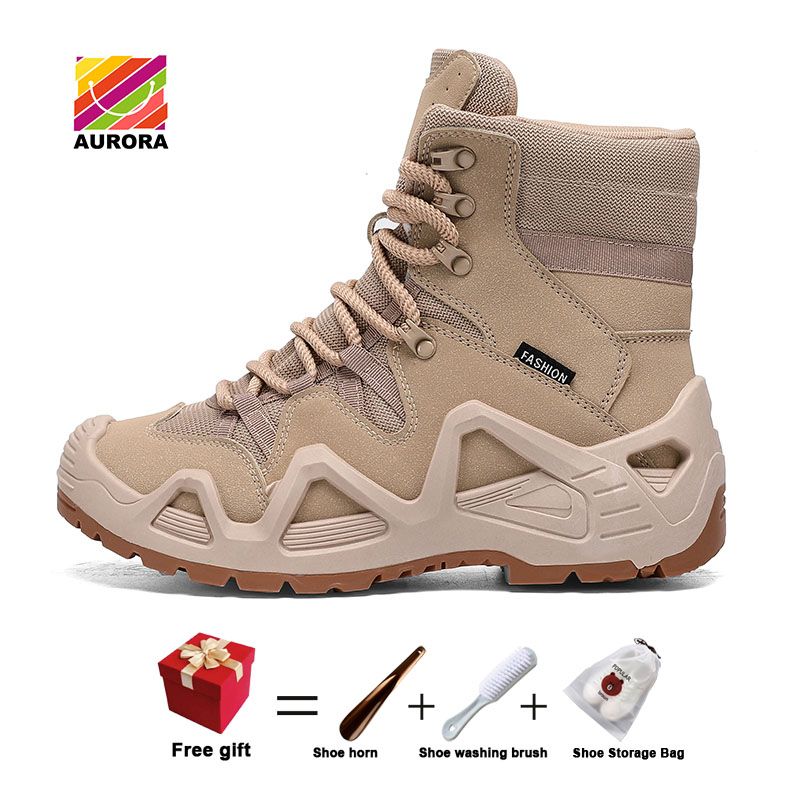 Men's Shoes Boots Ankle Bootie Jungle Boots, Hiking Boots, Desert Boots, Combat Boots, Tactical Boots, High Top Short Boots