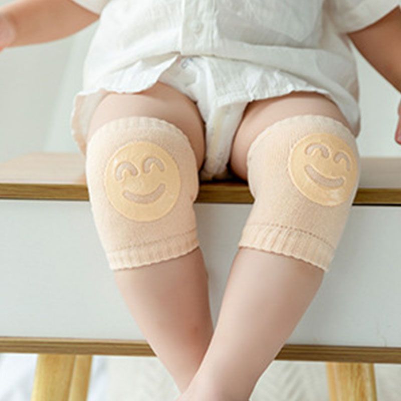 Baby Knee Pad Baby Leg Warmer Smile Girl Boy Kids Safety Crawling Elbow Cushion Infant Toddlers Knee Support Protector Children Kneecap