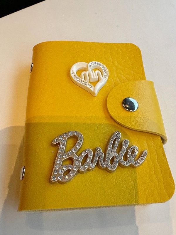 Fashion Colorful Barbie Women Leather Wallet Card Holder Coin Purse Female Wallets Small Money Purses New Clutch Bag
