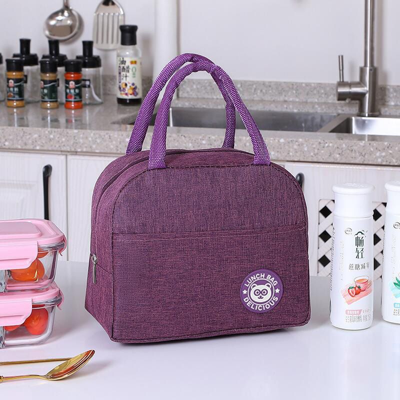 Meal bag, lunch box, portable office worker's lunch box, insulated lunch container bag, Oxford cloth insulated bag