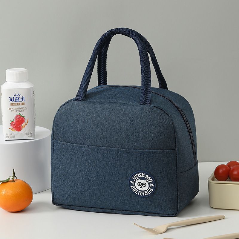 Meal bag, lunch box, portable office worker's lunch box, insulated lunch container bag, Oxford cloth insulated bag