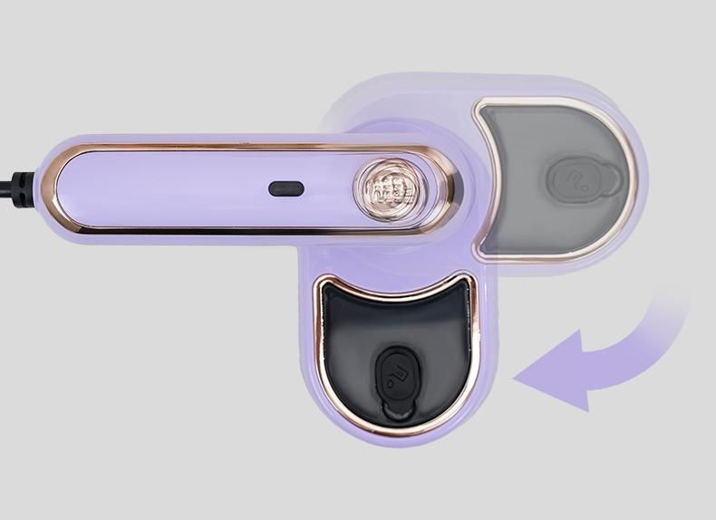 New dual-purpose ironing and pressing machine, foldable and portable handheld electric iron, small-sized household dry and wet dual-purpose ironing machine