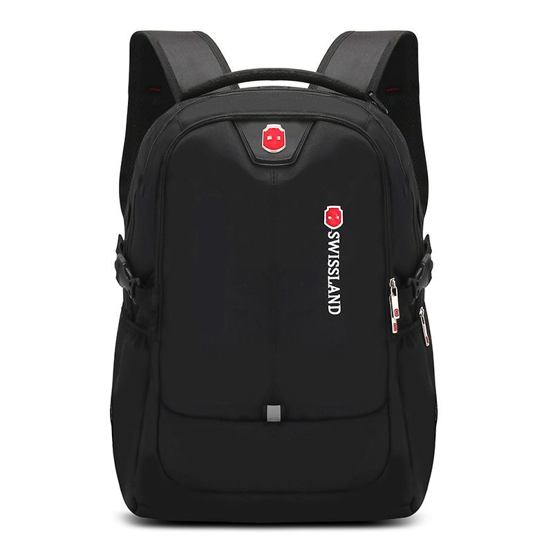 New pure color business backpack, large capacity travel bag, men's backpack for work and leisure, scientific load-relieving laptop bag..