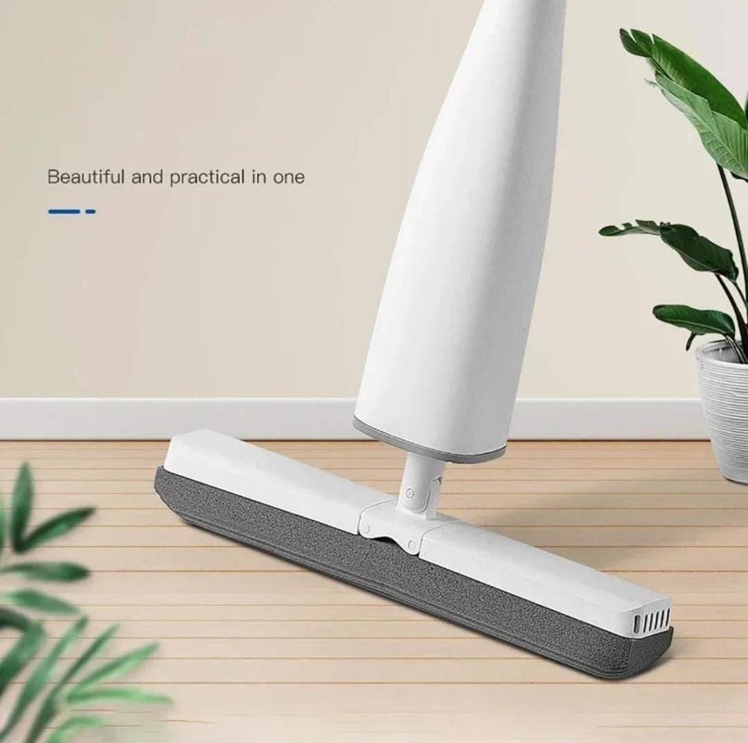 Automatic Self-Wringing Roller Mop – Hands-Free Squeeze Mop with Super Absorbent Head, Easy Cleaning, Adjustable Handle, Ideal for Tiles, Wood & Marble Floors