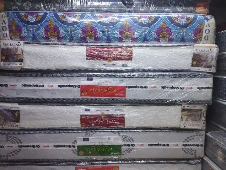 👑 MAHARAJA Heavy Duty Pocket Coil Spring Mattress 8 inches 🛏️ | Premium Comfort 💯 | Extra Firm Support 💪 | Breathable Quilted Top 🧵 | Luxurious Sleep Redefined 🌙