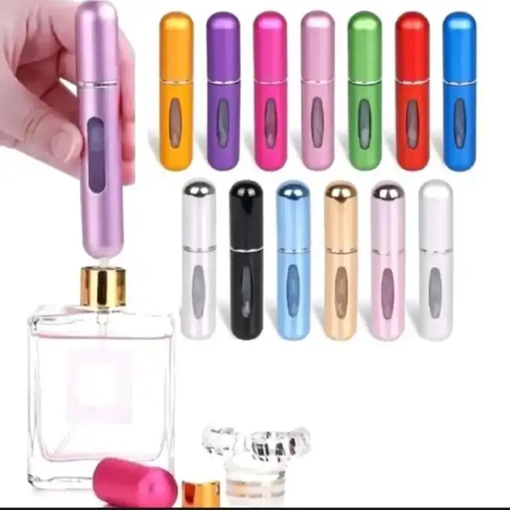 portable travel mini perfume spray bottle . New Arrival Portable Mini Refillable Perfume Bottle With Spray Scent Pump Empty Cosmetic Containers Atomizer Bottle For Travel Tool