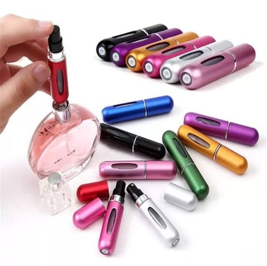 portable travel mini perfume spray bottle . New Arrival Portable Mini Refillable Perfume Bottle With Spray Scent Pump Empty Cosmetic Containers Atomizer Bottle For Travel Tool