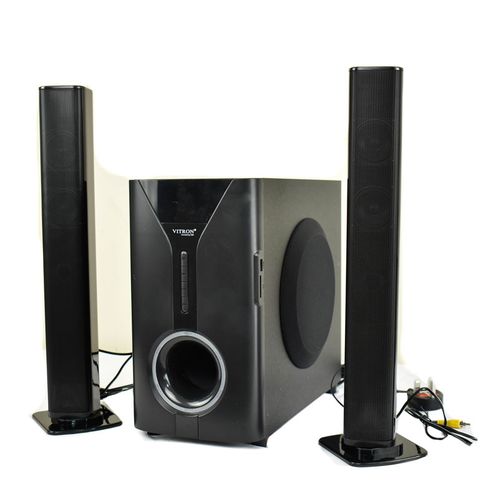 Vitron V527 - 2.1 CH Multimedia Speaker, BT/USB/SD/FM - 9000W (1YR WRTY) + Free 1 Year Service Warrant for You