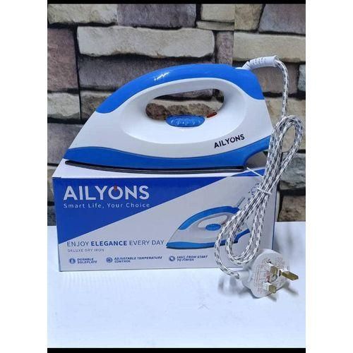 AILYONS Efficient Electric DRY Iron Box Plus + FREE 1 YEAR WARRANTY + FREE DELIVERY TO YOUR DOORSTEP