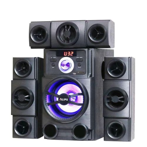 AILIPU 3.1 WOOFER Pro+ KL-6305AD woofer speaker system Multimedia Speaker Output Power 45W+15W*3 Subwoofer Bluetooth Cinema Home theater System Bluetooth Hi-Fi (1YR WRTY)