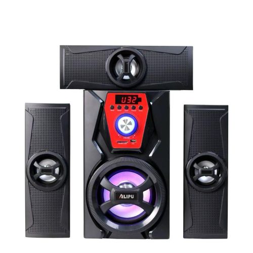 AILIPU 3.1 WOOFER Pro+ KL-6306AD woofer speaker system Multimedia Speaker Output Power 45W+15W*3 Subwoofer Bluetooth Cinema Home theater System Bluetooth Hi-Fi (1YR WRTY)