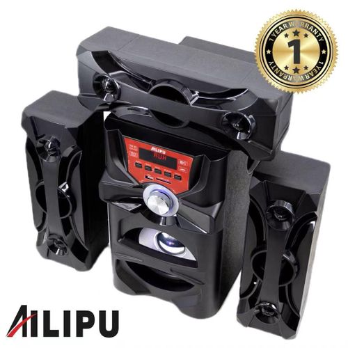AILIPU 3.1 WOOFER Pro+ KL-6303AD woofer speaker system Multimedia Speaker Output Power 45W+15W*3 Subwoofer Bluetooth Cinema Home theater System Bluetooth Hi-Fi (1YR WRTY)