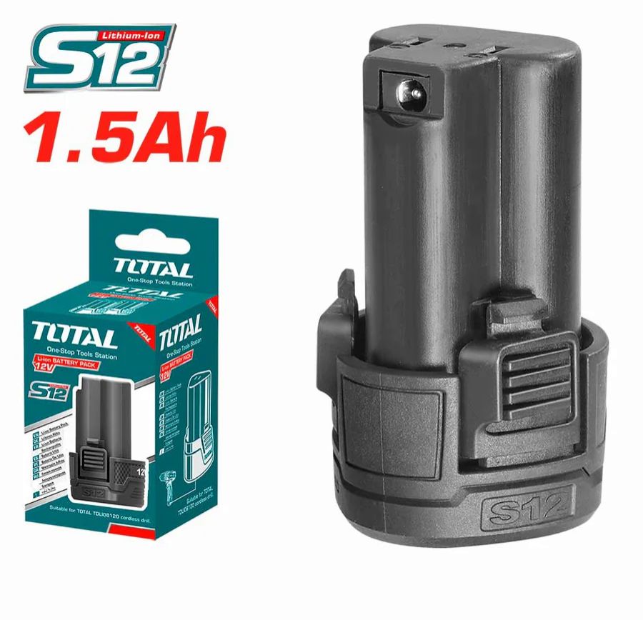 Total  TBLI12152 Lithium-ion battery pack 1.5Ah 12v