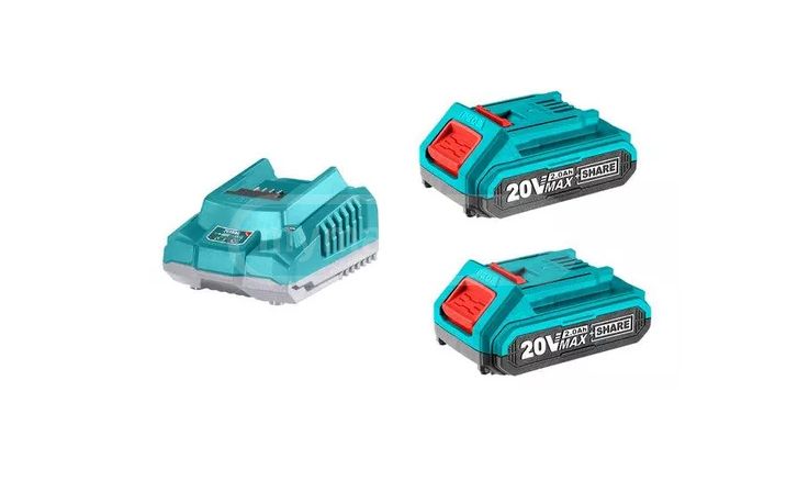 Total TFBCPK1222 P20S Lithium-Ion battery and charger kit 2.0Ah