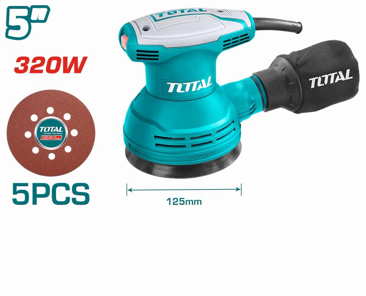 Total TF2031256 Rotary sander 320W