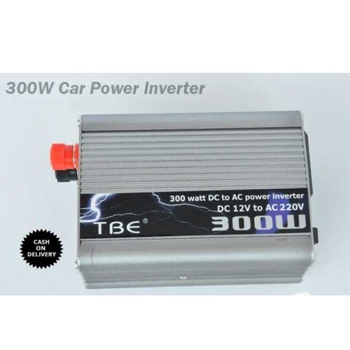 TBE 300W 12V PURE SINE WAVE POWER INVERTER W/ USB Input 12V DC TO AC 220V