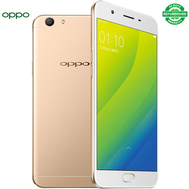 Refurbished OPPO A59 F1s 128GB+6GB 5.2 Inch 13MP+16MP Fingerprint unlock 4G LTE Mobile Phones Android Octa-Core IPS OPPO A57 F Refurbished SmartPhones