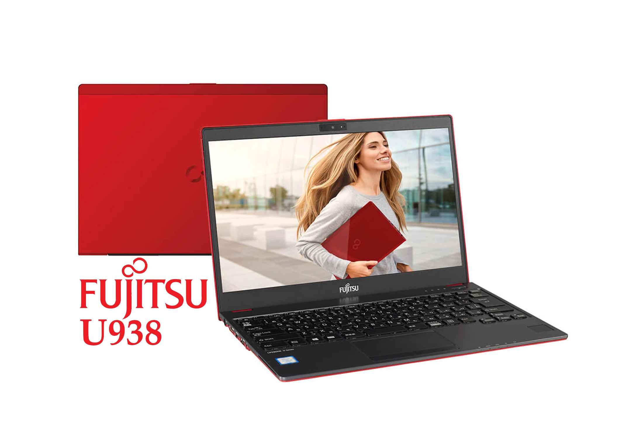 Refurbished FUJITSU U938 Laptop Core i5 7th Generation 2.75 GHz 8 GB RAM 128GB SSD 13.3 inch Fingerprint Authentication  Full HD Display Ultra-Light 22 lbs Windows 10 Pro HDMI USB Ethernet ports