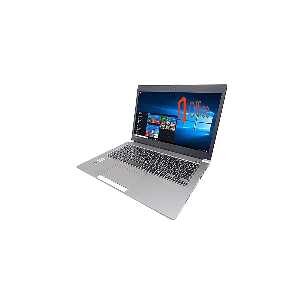 TOSHIBA R63 Refurbished Ultra-Slim Laptop Intel Core i5 7th Gen 8GB RAM 256GB SSD Affordable Performance & Portability 13.3 INCH HD display Laptop windows 11 OS good for Business and student laptop